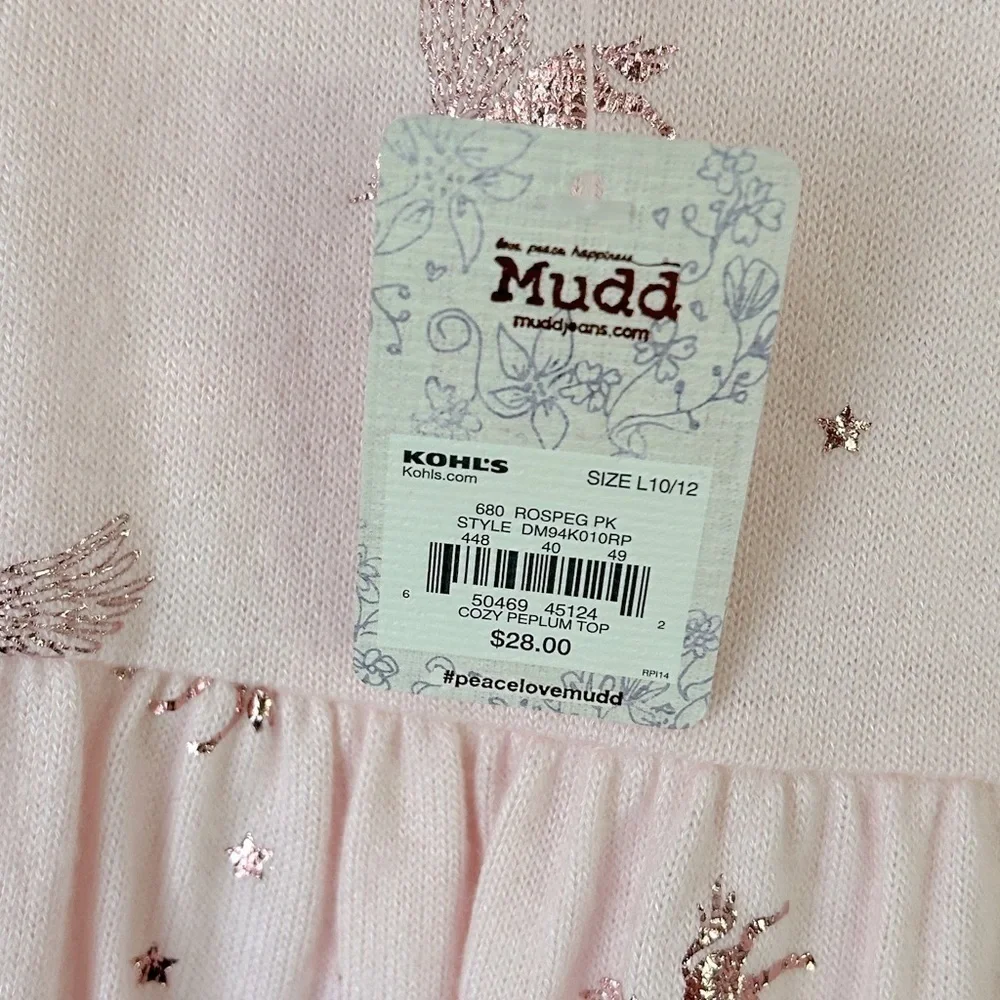 Two Mudd Girls Long Sleeve Tops NWT - Picture 12 of 12